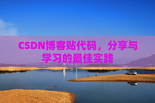 CSDN博客贴代码，分享与学习的最佳实践